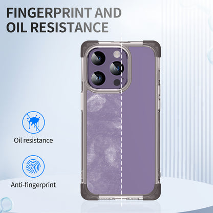 TPU+Acrylic Slim Case for iPhone 14 Pro Four Corner Matte Case Anti-Drop Phone Cover