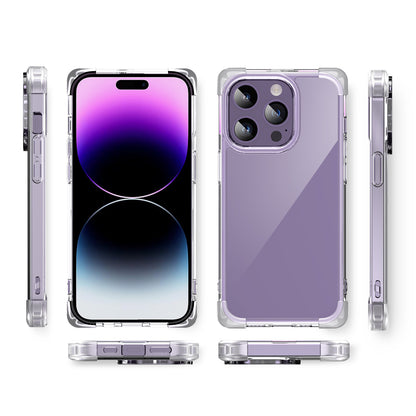 TPU+Acrylic Slim Case for iPhone 14 Pro Four Corner Matte Case Anti-Drop Phone Cover