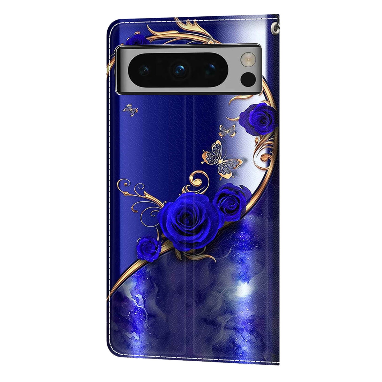 Pattern Printed Phone Case for Google Pixel 8 Pro Anti-Drop Leather Flip Cover with Stand, Card Slots