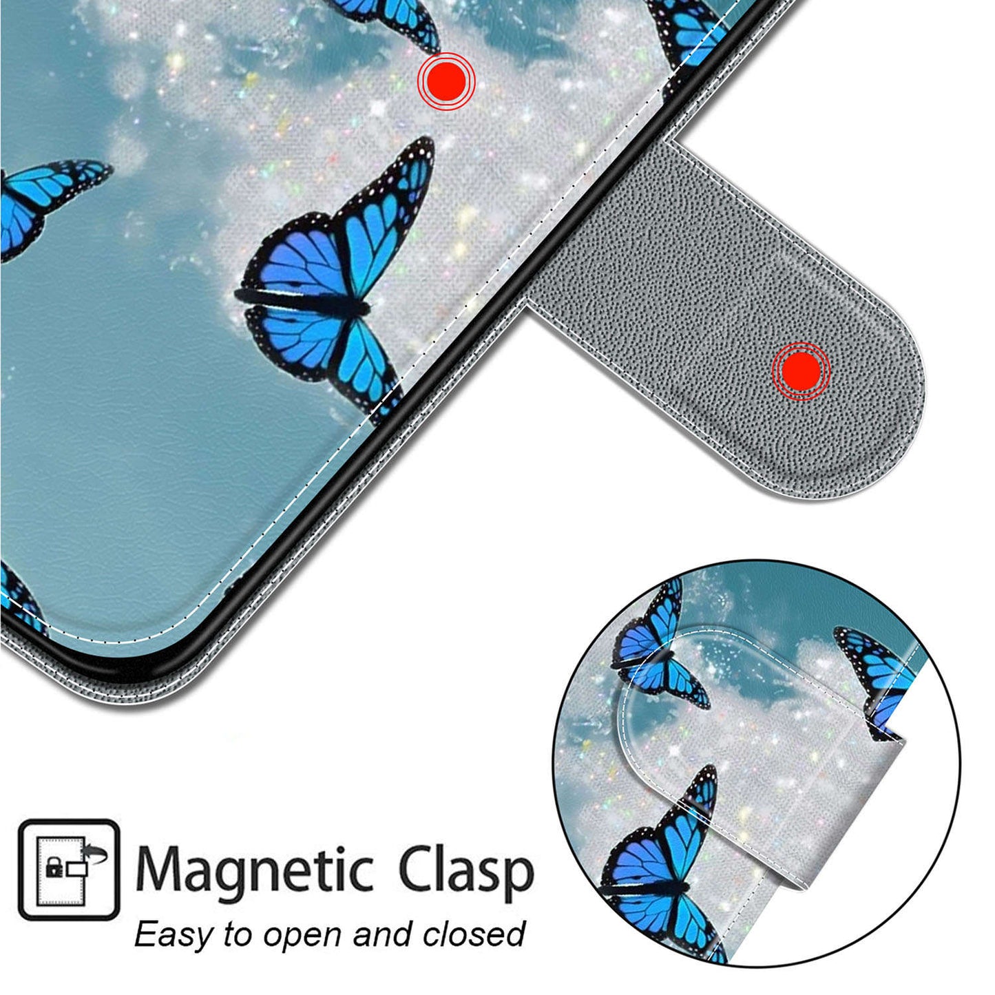 Leather Phone Case for Xiaomi Redmi Note 11 4G (Qualcomm) / Note 11S 4G , Pattern Printing Card Slots Stand Flip Cover