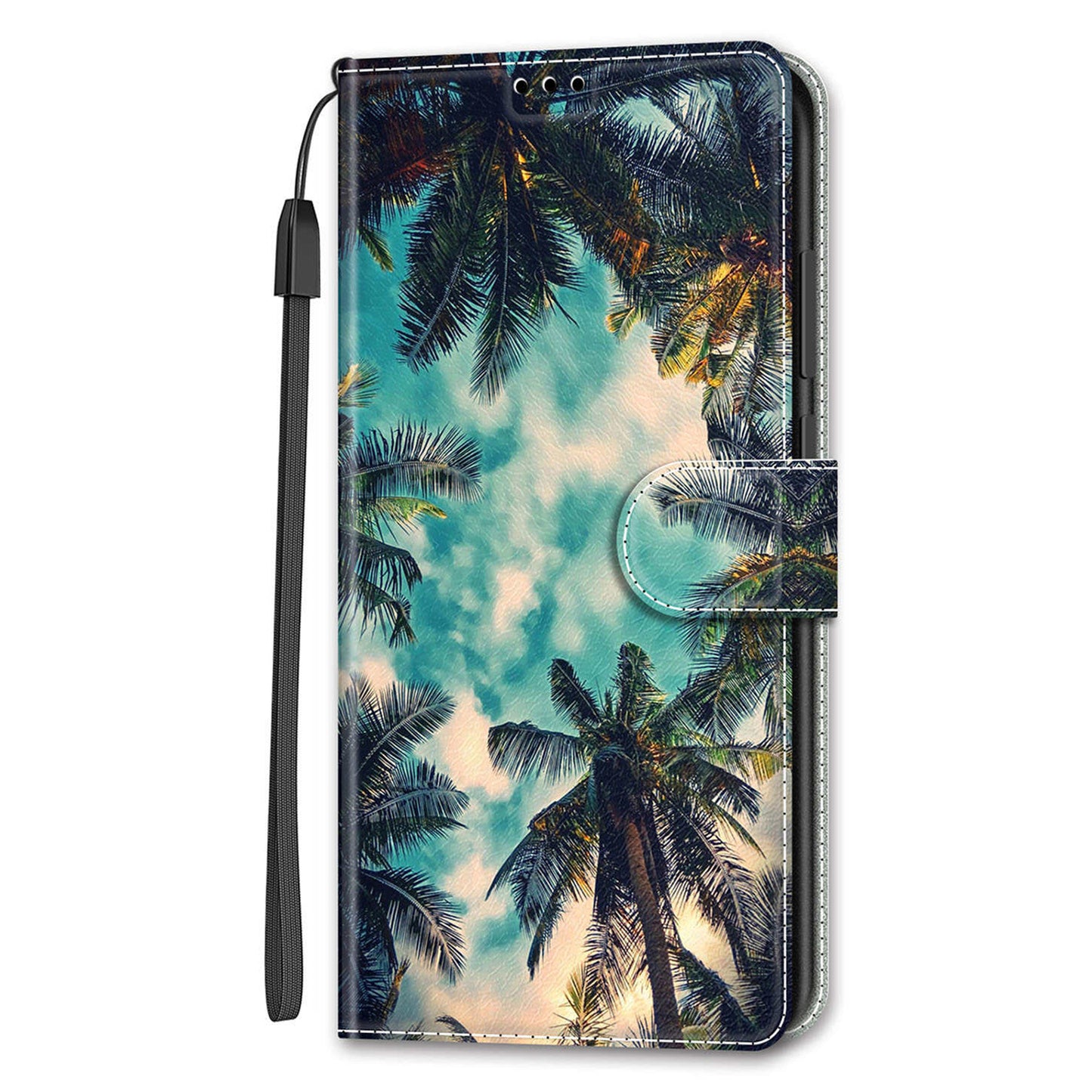 For iPhone 14 Pro Pattern Printing Leather Phone Case Card Slots Flip Stand Cover
