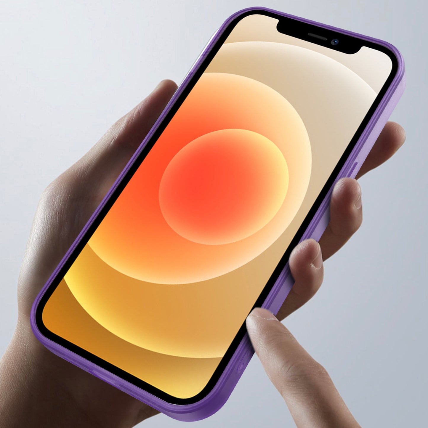 TPU Phone Case for iPhone 12 Pro Max 6.7 inch , Electroplating PC Kickstand Cover with Lens Film