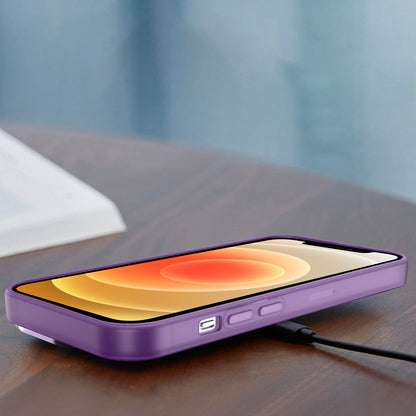 TPU Phone Case for iPhone 12 Pro Max 6.7 inch , Electroplating PC Kickstand Cover with Lens Film