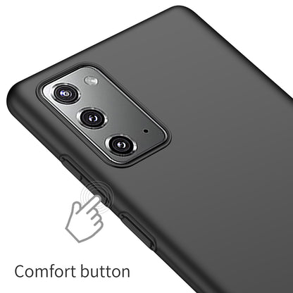 For Samsung Galaxy Note20 5G / Note20 Solid Color Hard PC Cover Shockproof Phone Case