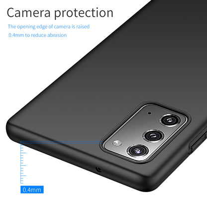 For Samsung Galaxy Note20 5G / Note20 Solid Color Hard PC Cover Shockproof Phone Case