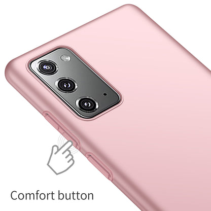 For Samsung Galaxy Note20 5G / Note20 Solid Color Hard PC Cover Shockproof Phone Case