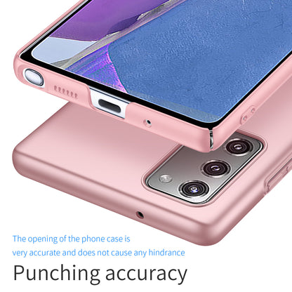 For Samsung Galaxy Note20 5G / Note20 Solid Color Hard PC Cover Shockproof Phone Case