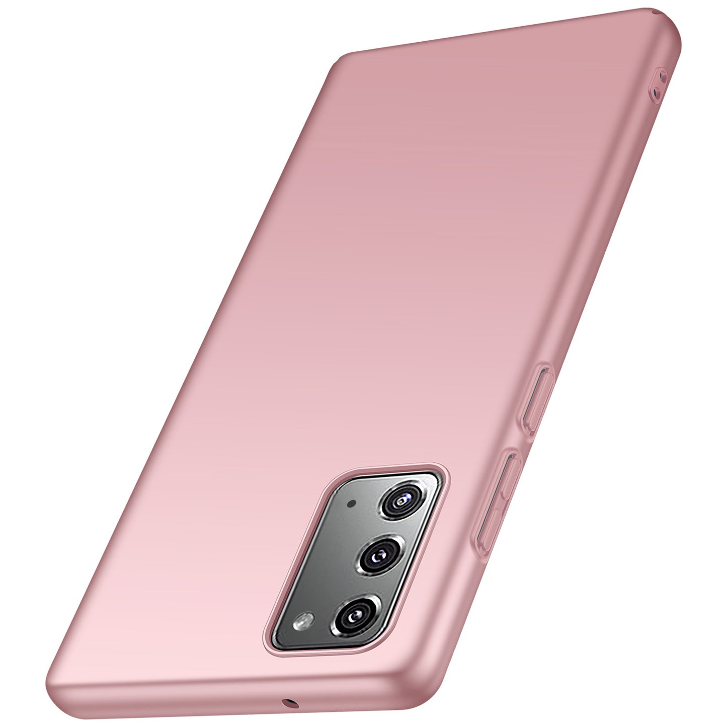 For Samsung Galaxy Note20 5G / Note20 Solid Color Hard PC Cover Shockproof Phone Case