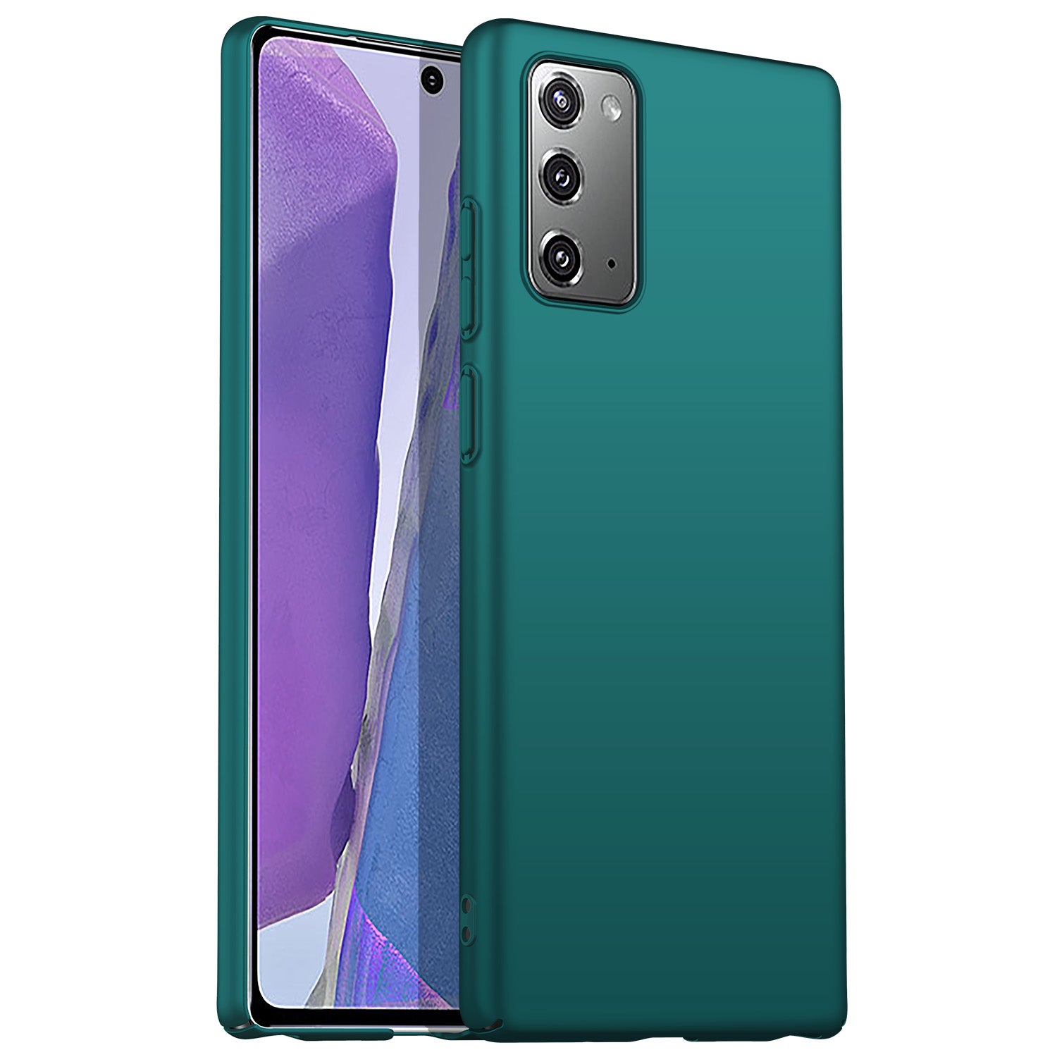 For Samsung Galaxy Note20 5G / Note20 Solid Color Hard PC Cover Shockproof Phone Case