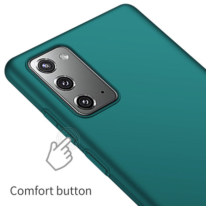 For Samsung Galaxy Note20 5G / Note20 Solid Color Hard PC Cover Shockproof Phone Case