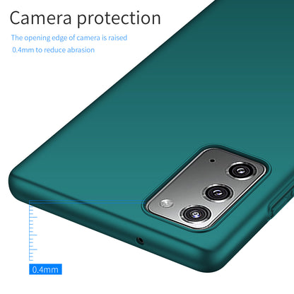 For Samsung Galaxy Note20 5G / Note20 Solid Color Hard PC Cover Shockproof Phone Case