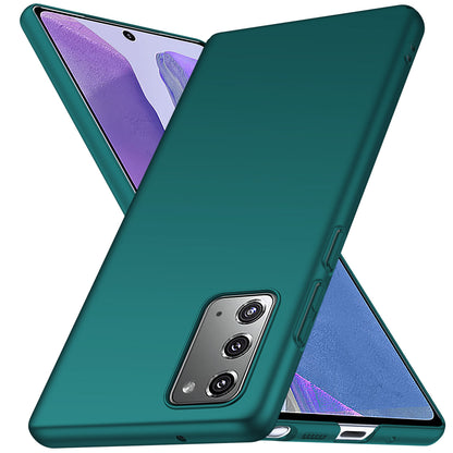 For Samsung Galaxy Note20 5G / Note20 Solid Color Hard PC Cover Shockproof Phone Case