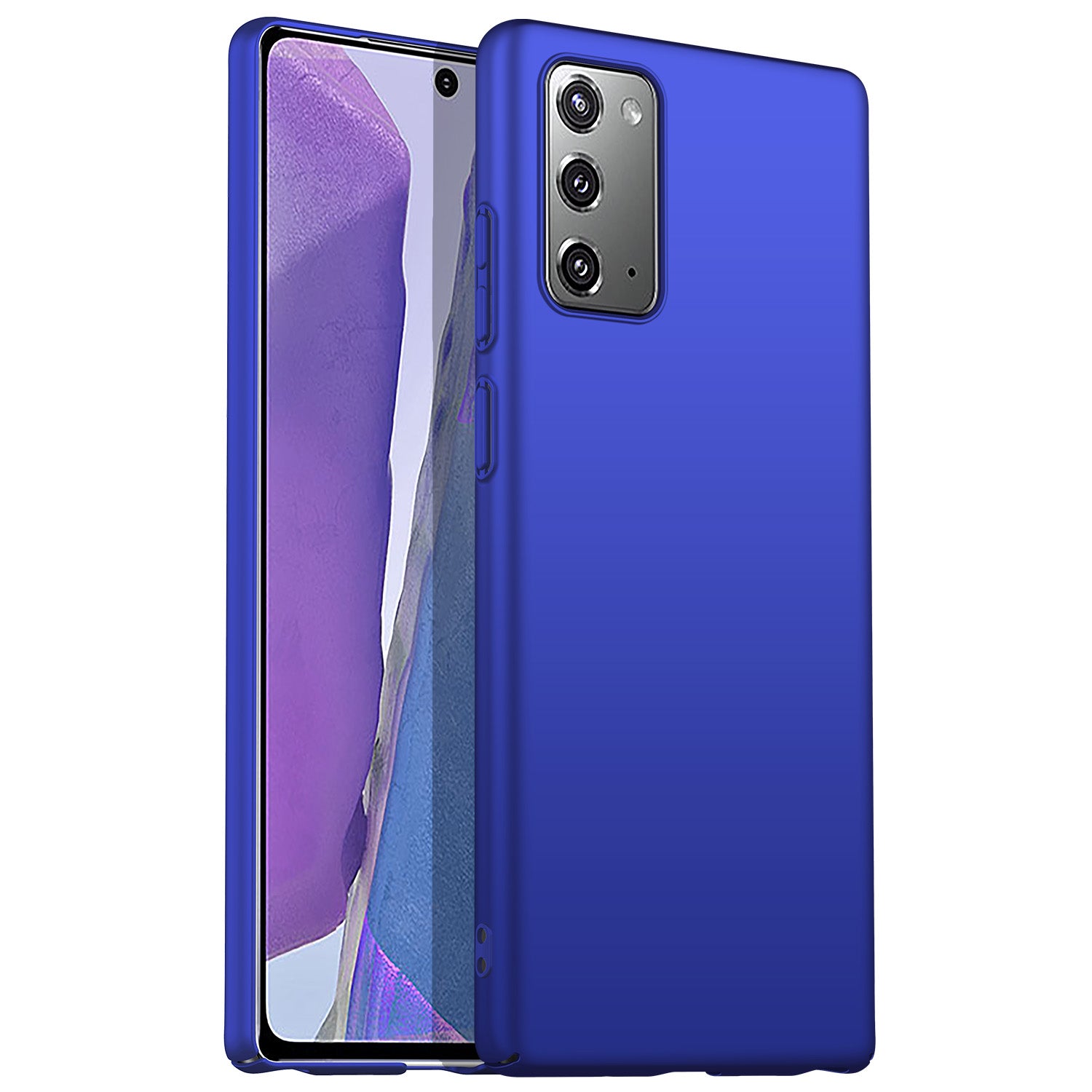 For Samsung Galaxy Note20 5G / Note20 Solid Color Hard PC Cover Shockproof Phone Case