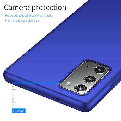 For Samsung Galaxy Note20 5G / Note20 Solid Color Hard PC Cover Shockproof Phone Case