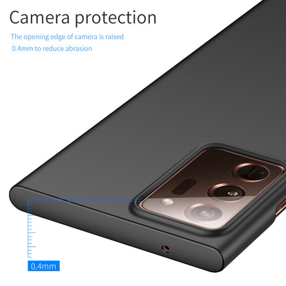 For Samsung Galaxy Note20 Ultra 5G / Note20 Ultra Solid Color PC Protective Cover Anti-drop Phone Case