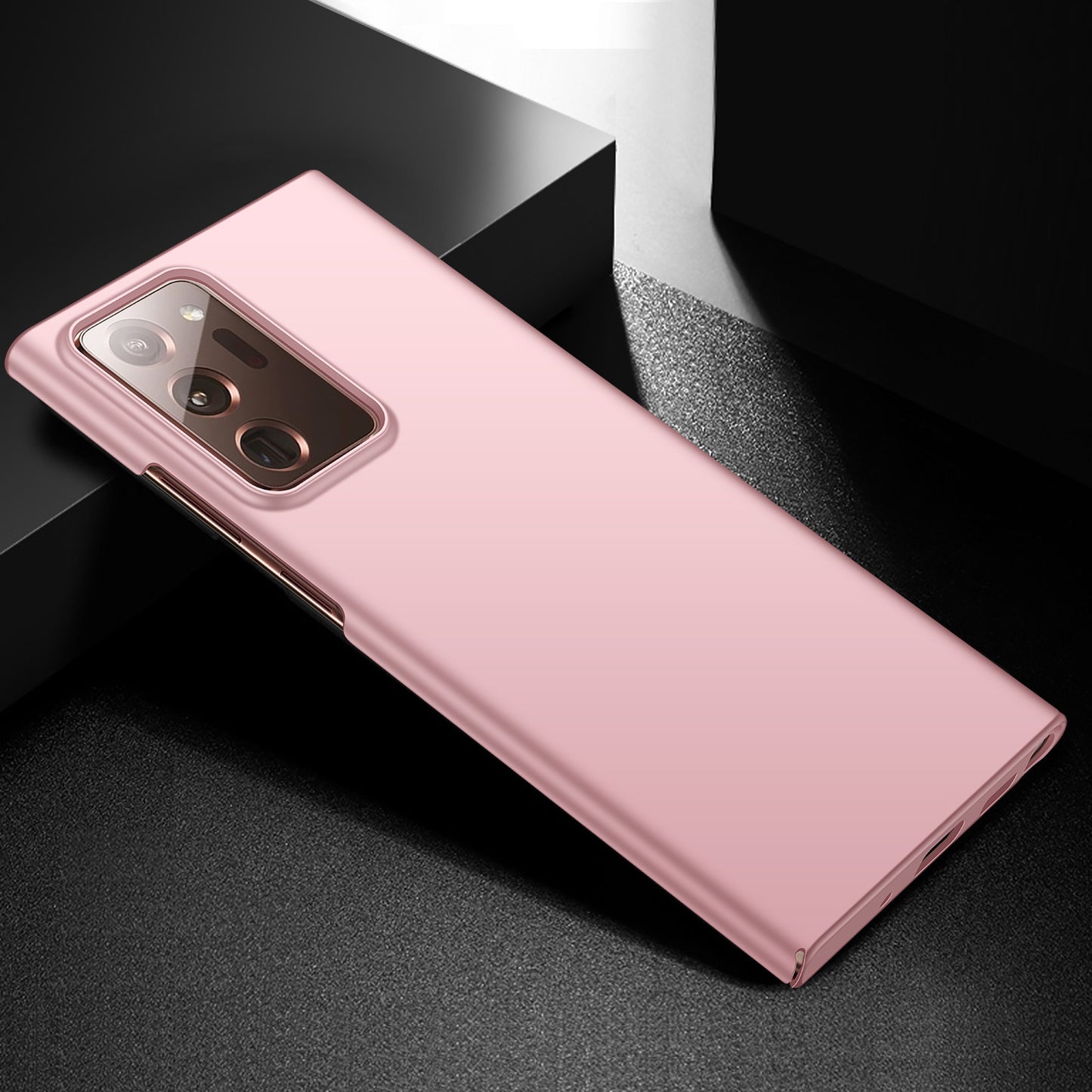 For Samsung Galaxy Note20 Ultra 5G / Note20 Ultra Solid Color PC Protective Cover Anti-drop Phone Case