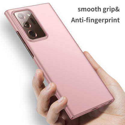 For Samsung Galaxy Note20 Ultra 5G / Note20 Ultra Solid Color PC Protective Cover Anti-drop Phone Case