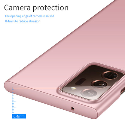 For Samsung Galaxy Note20 Ultra 5G / Note20 Ultra Solid Color PC Protective Cover Anti-drop Phone Case