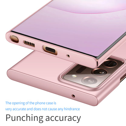 For Samsung Galaxy Note20 Ultra 5G / Note20 Ultra Solid Color PC Protective Cover Anti-drop Phone Case