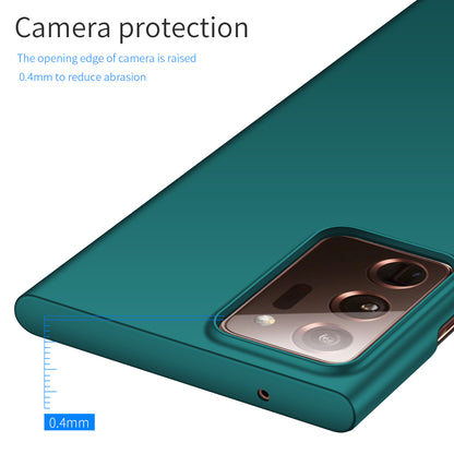 For Samsung Galaxy Note20 Ultra 5G / Note20 Ultra Solid Color PC Protective Cover Anti-drop Phone Case