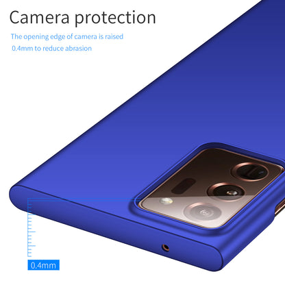 For Samsung Galaxy Note20 Ultra 5G / Note20 Ultra Solid Color PC Protective Cover Anti-drop Phone Case