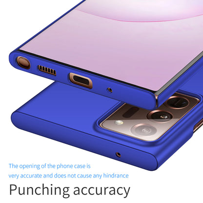 For Samsung Galaxy Note20 Ultra 5G / Note20 Ultra Solid Color PC Protective Cover Anti-drop Phone Case