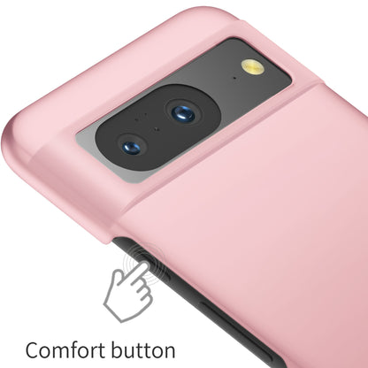 For Google Pixel 8 Solid Color Anti-drop Phone Case Hard PC Protection Cover