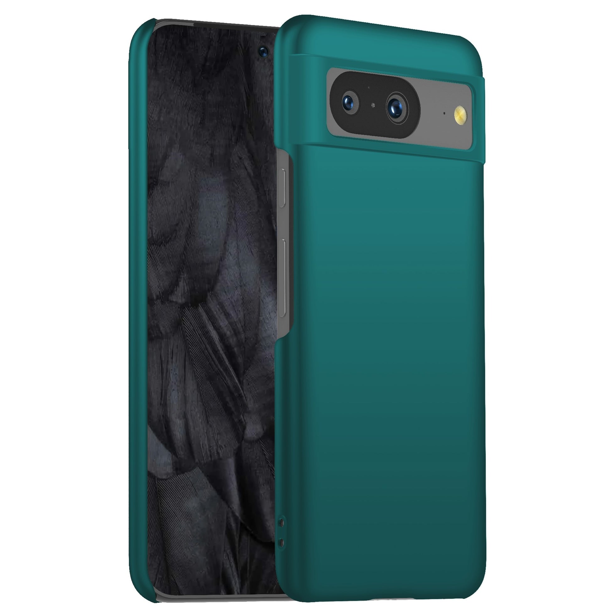 For Google Pixel 8 Solid Color Anti-drop Phone Case Hard PC Protection Cover