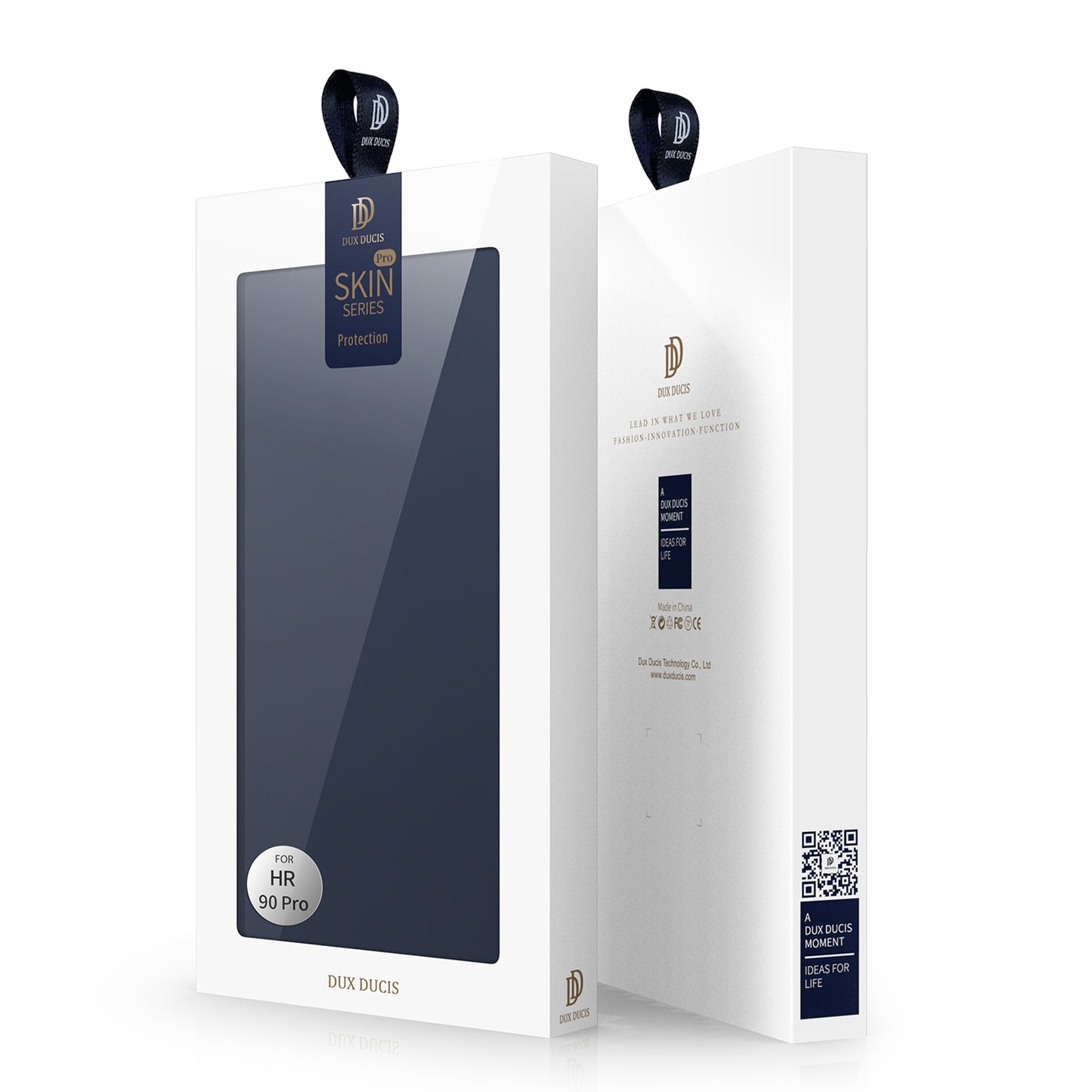 DUX DUCIS Skin Pro Series for Honor 90 Pro PU Leather Card Slot Phone Case Shockproof Stand Cover