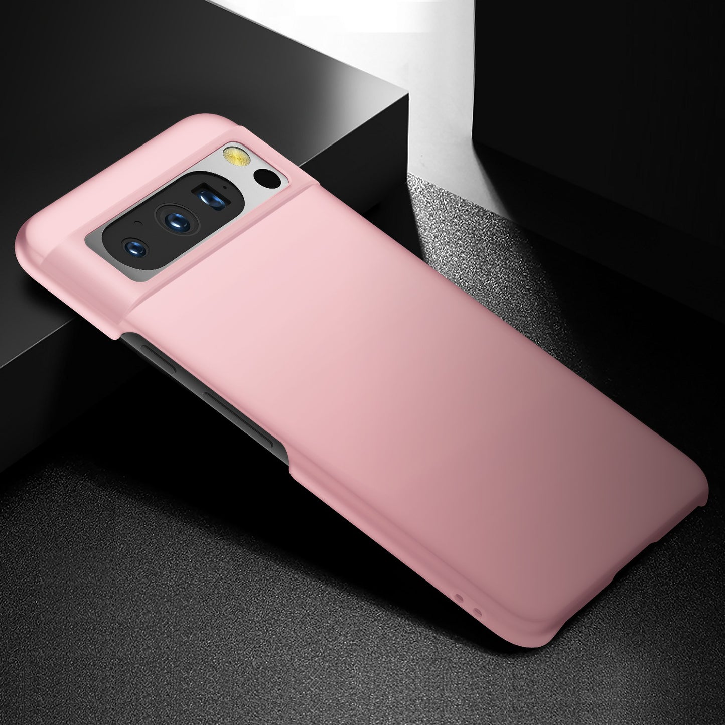 For Google Pixel 8 Pro Solid Color PC Drop-proof Cover Mobile Phone Case