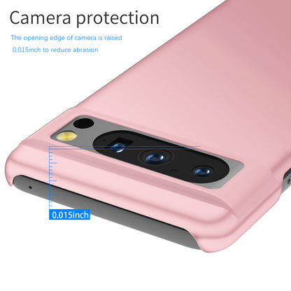 For Google Pixel 8 Pro Solid Color PC Drop-proof Cover Mobile Phone Case
