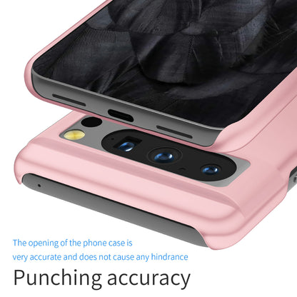 For Google Pixel 8 Pro Solid Color PC Drop-proof Cover Mobile Phone Case