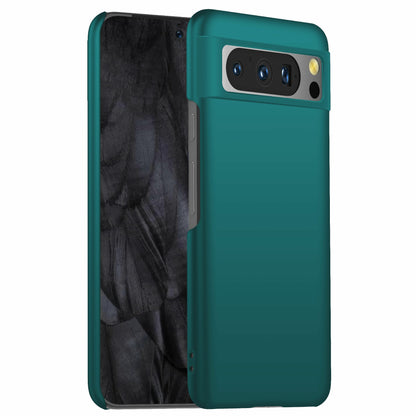For Google Pixel 8 Pro Solid Color PC Drop-proof Cover Mobile Phone Case