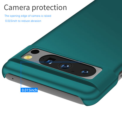 For Google Pixel 8 Pro Solid Color PC Drop-proof Cover Mobile Phone Case