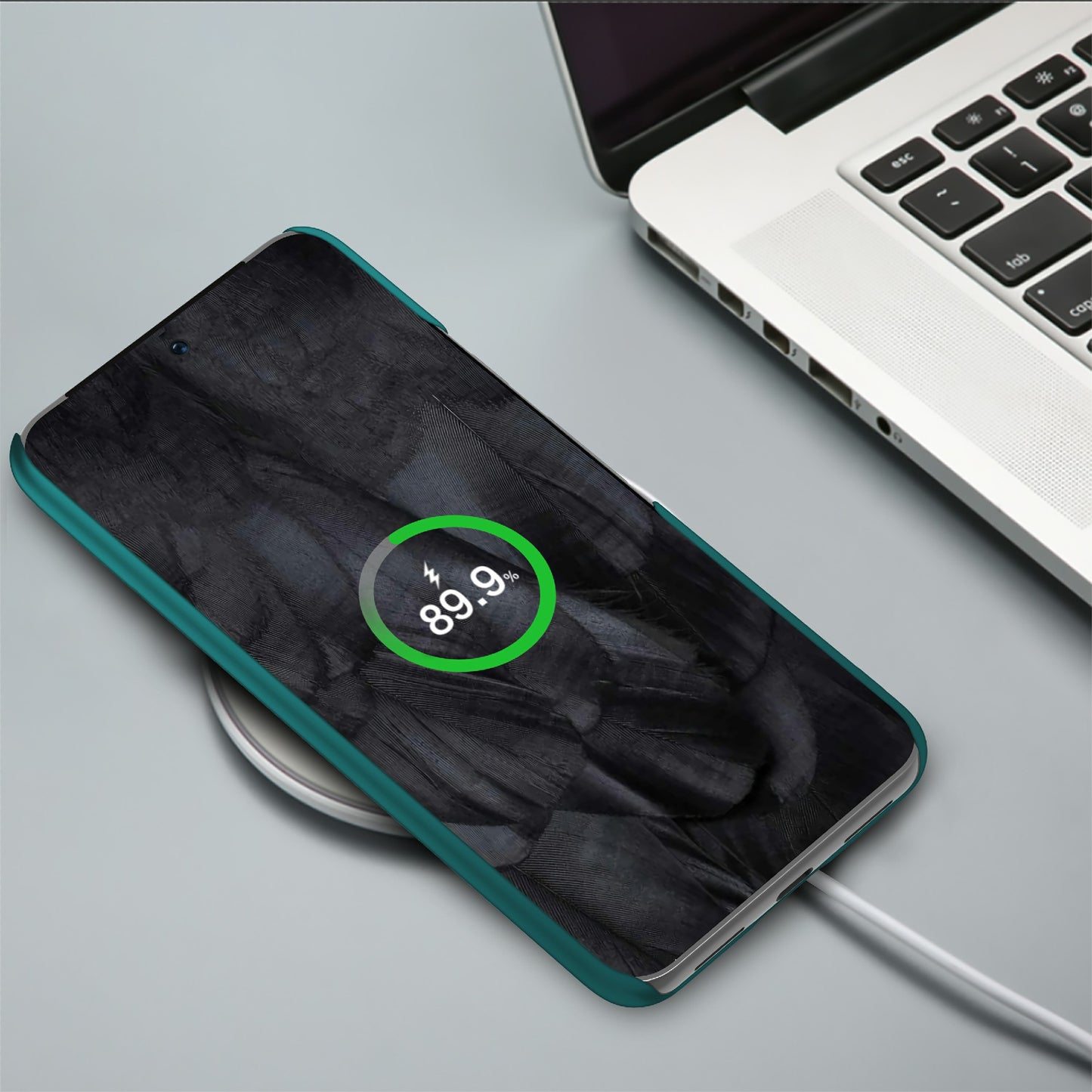 For Google Pixel 8 Pro Solid Color PC Drop-proof Cover Mobile Phone Case