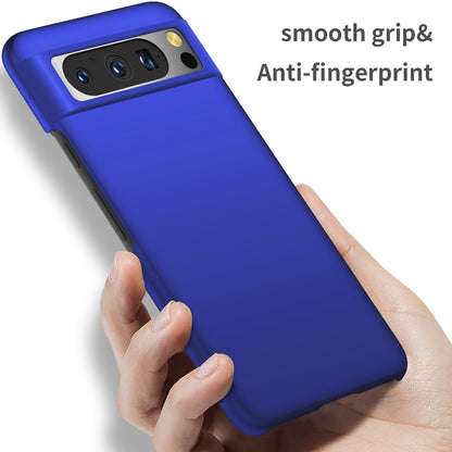 For Google Pixel 8 Pro Solid Color PC Drop-proof Cover Mobile Phone Case