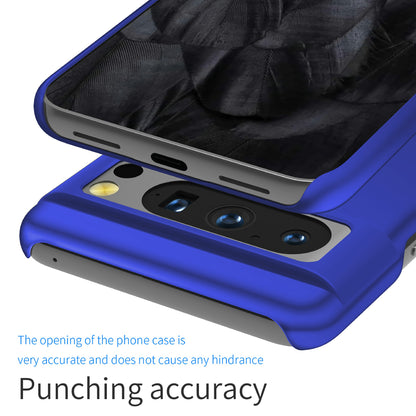 For Google Pixel 8 Pro Solid Color PC Drop-proof Cover Mobile Phone Case