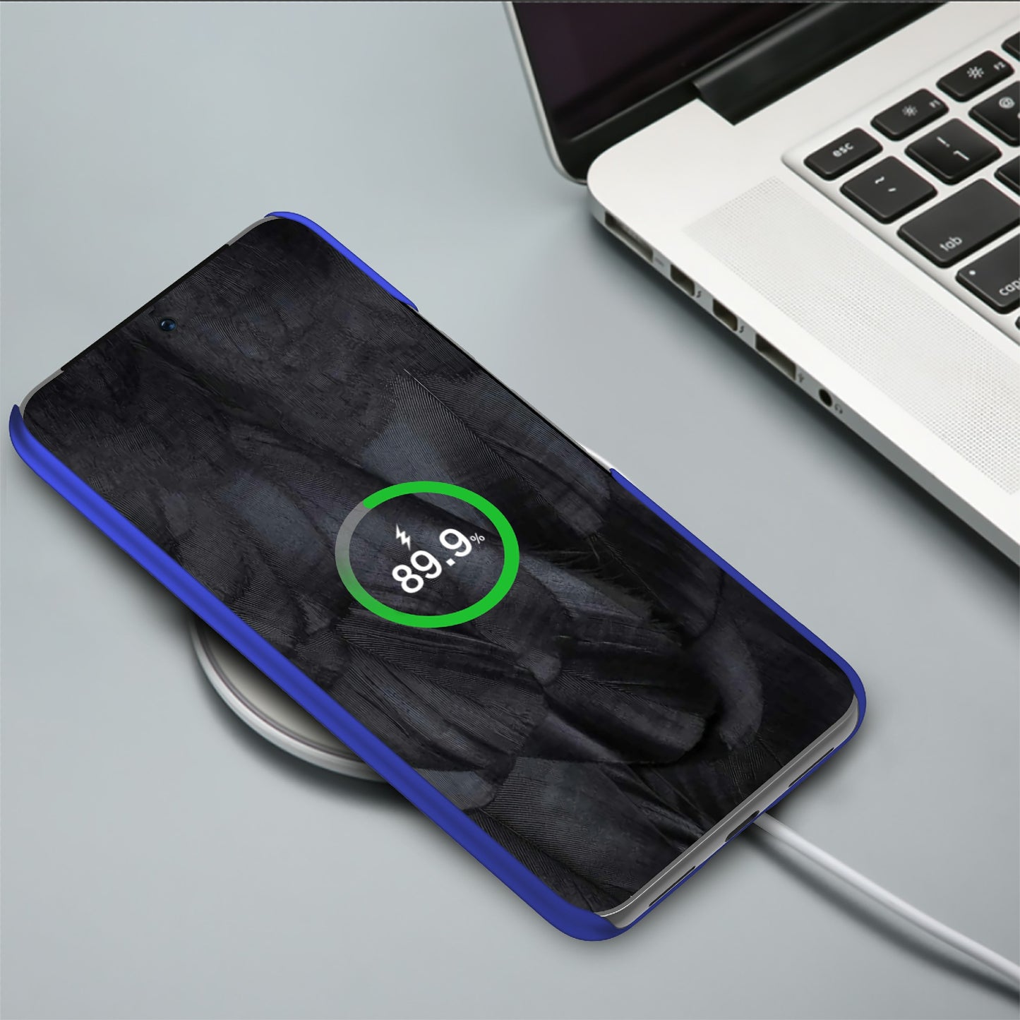 For Google Pixel 8 Pro Solid Color PC Drop-proof Cover Mobile Phone Case