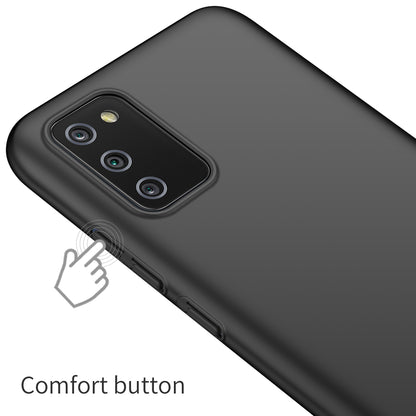 For Samsung Galaxy A02s (166.5x75.9x9.2mm) Hard PC Cover Solid Color Anti-Scratch Shockproof Phone Case