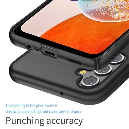 For Samsung Galaxy A14 5G / 4G Hard PC Back Cover Solid Color Shockproof Phone Case