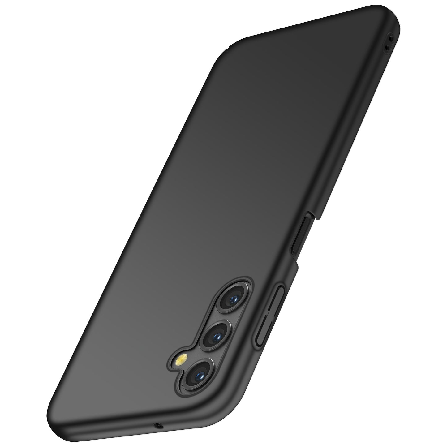 For Samsung Galaxy A14 5G / 4G Hard PC Back Cover Solid Color Shockproof Phone Case