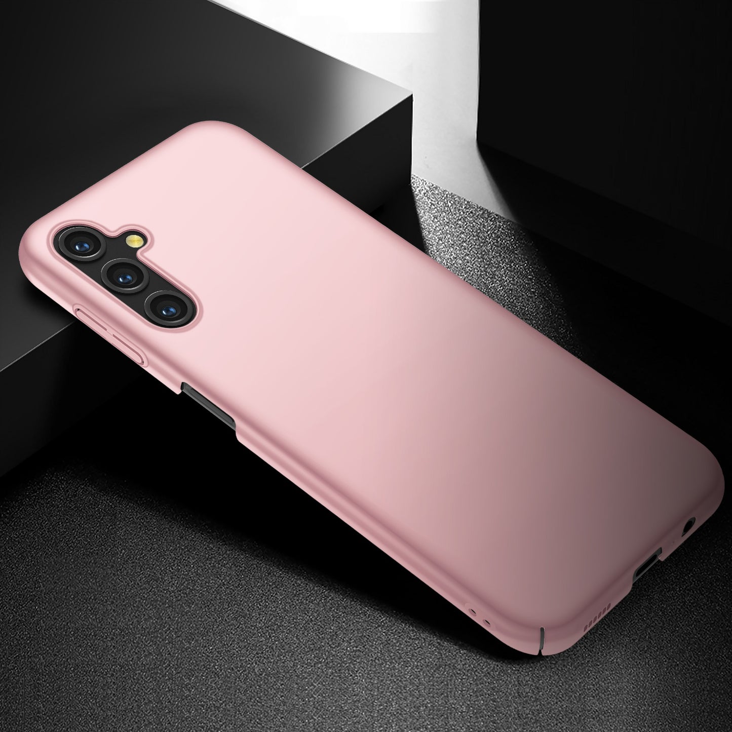 For Samsung Galaxy A14 5G / 4G Hard PC Back Cover Solid Color Shockproof Phone Case