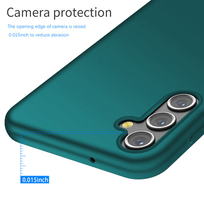 For Samsung Galaxy A14 5G / 4G Hard PC Back Cover Solid Color Shockproof Phone Case