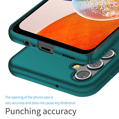 For Samsung Galaxy A14 5G / 4G Hard PC Back Cover Solid Color Shockproof Phone Case
