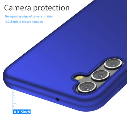 For Samsung Galaxy A14 5G / 4G Hard PC Back Cover Solid Color Shockproof Phone Case