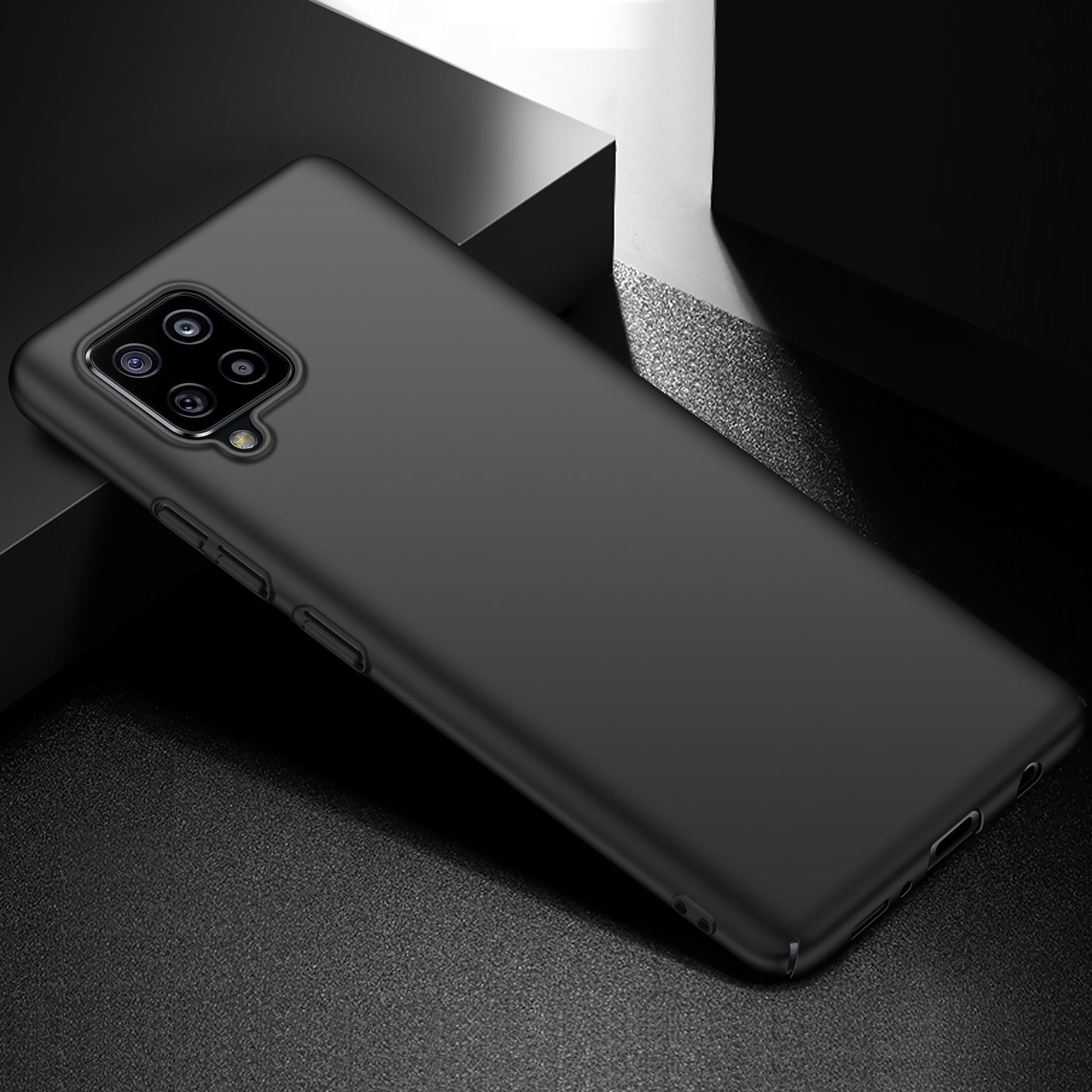 For Samsung Galaxy A42 5G Solid Color Phone Case Shockproof Hard PC Cover