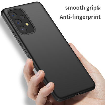 For Samsung Galaxy A53 5G Hard PC Cell Phone Cover Solid Color Drop-proof Case