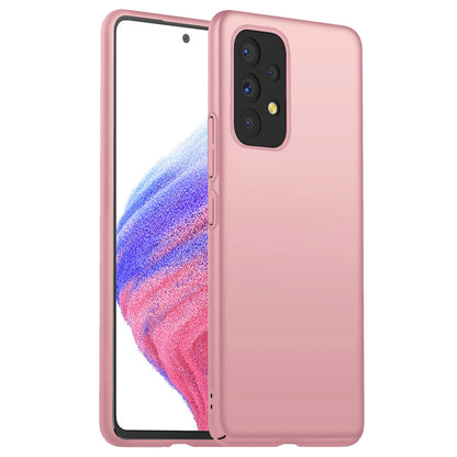 For Samsung Galaxy A53 5G Hard PC Cell Phone Cover Solid Color Drop-proof Case