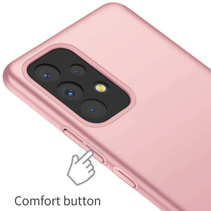 For Samsung Galaxy A53 5G Hard PC Cell Phone Cover Solid Color Drop-proof Case