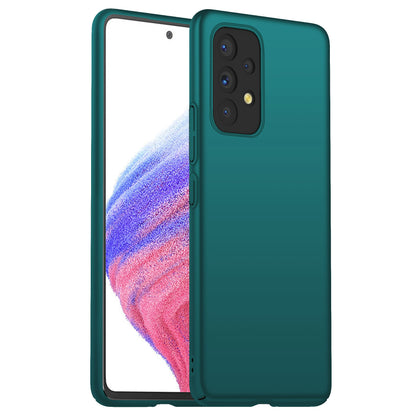 For Samsung Galaxy A53 5G Hard PC Cell Phone Cover Solid Color Drop-proof Case